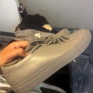 Common Projects Beige Low-Top Sneakers